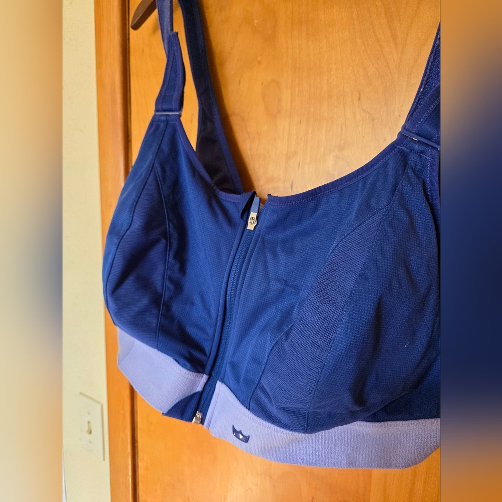 Shefit Blue And Light Blue Sports Bra View 3
